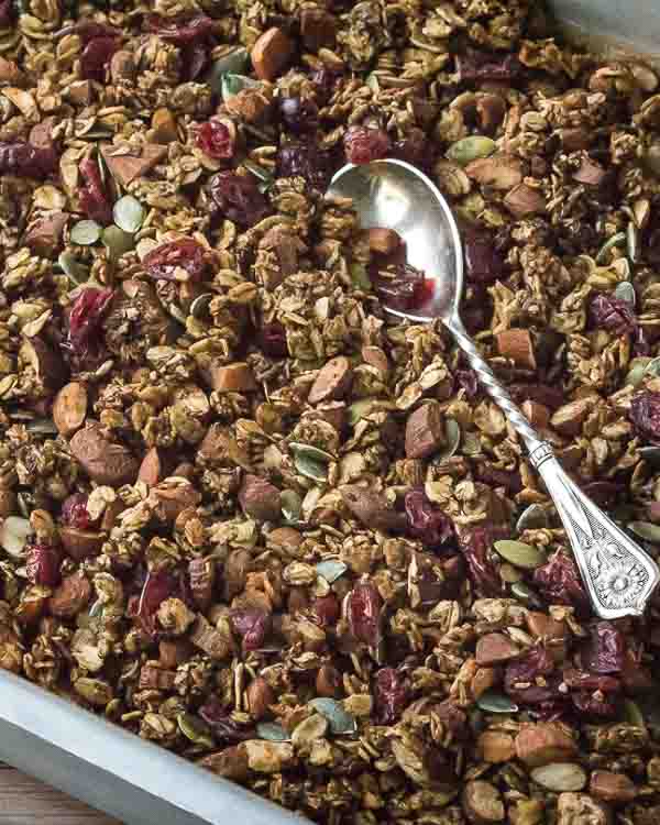 Granola med lakrits och ingefära