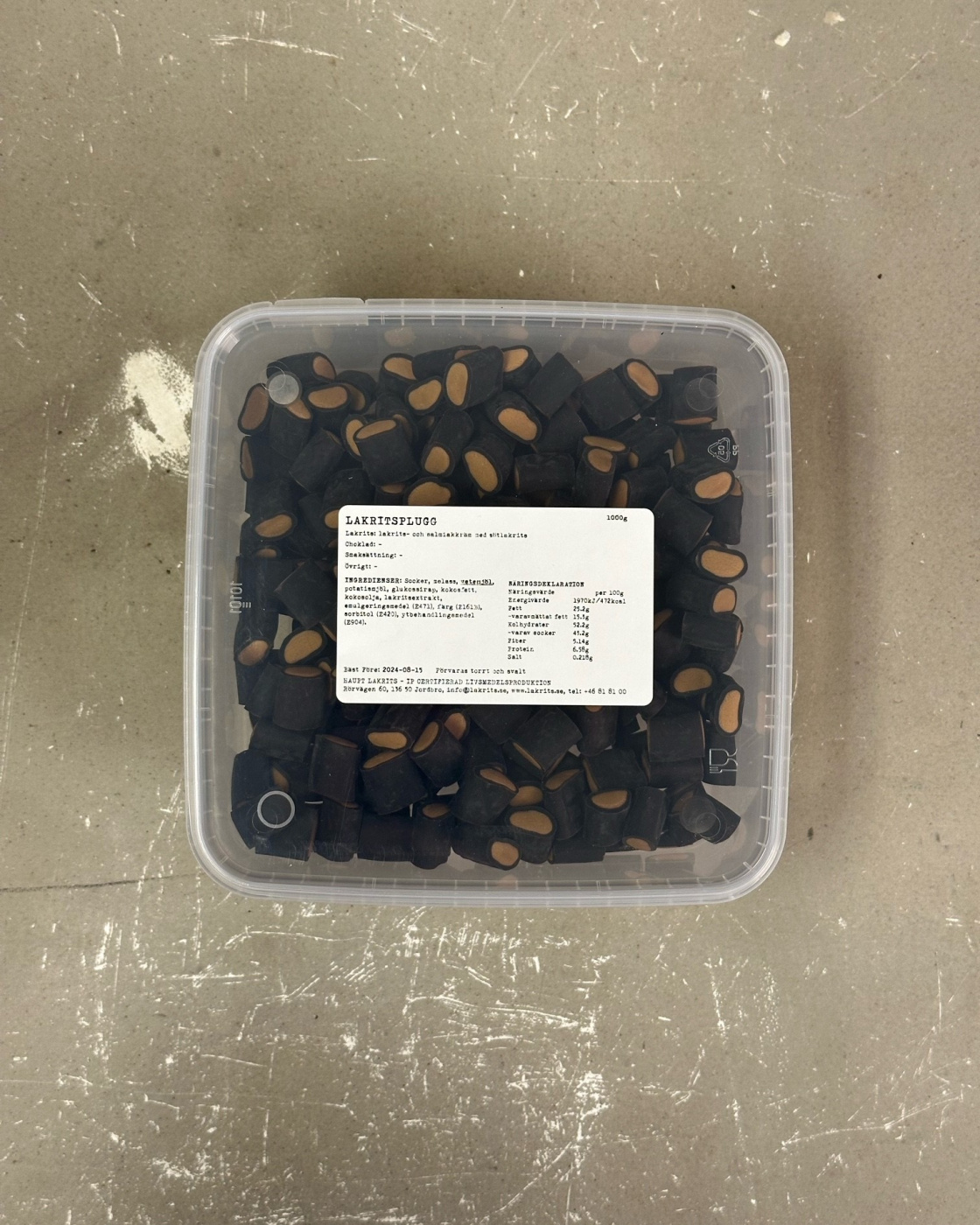 Lakritsplugg i gruppen Outlet hos Haupt Lakrits AB (100170043)