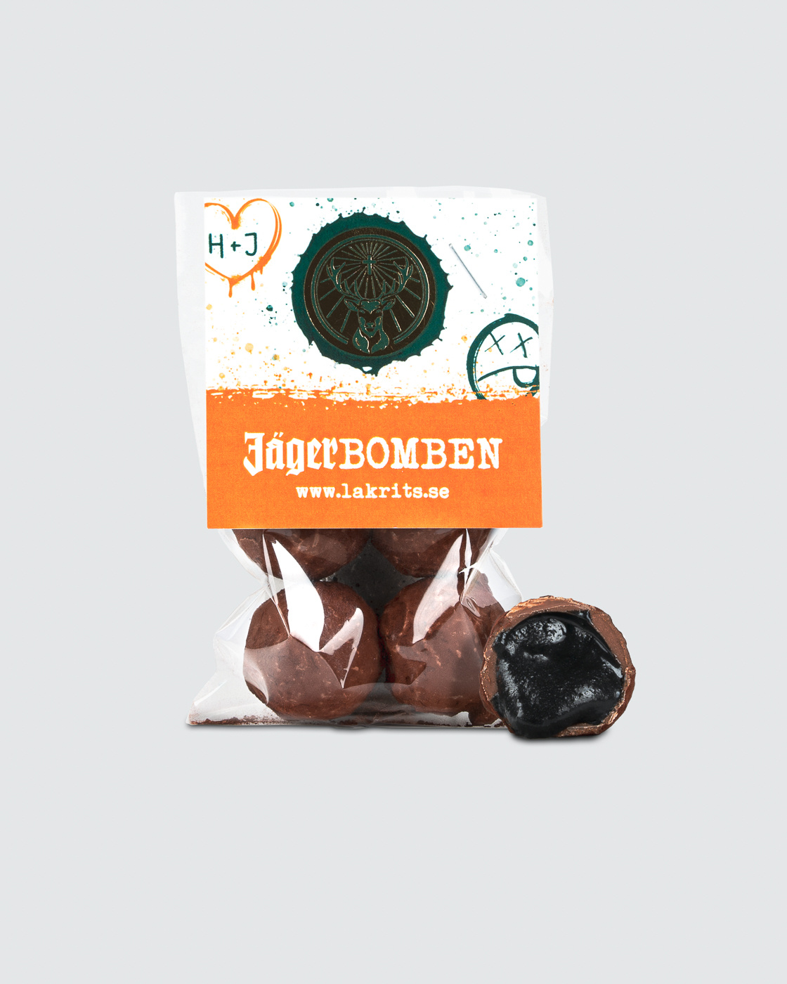 Jägerbomben i gruppen Lakrits med choklad hos Haupt Lakrits AB (100170141)